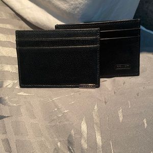 2 Excellent Vintage Coach Card Holders 🌟 BUNDLE 🌟